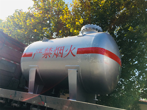 Réservoir de stockage de <span class=keywords><strong>GPL</strong></span> automatique certifié ASME de 10 m³ fabriqué en Chine, avec cuve sous pression, faible coût d'entretien, prix bas - Product Image 5