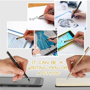 Fidget Pen Desk Fidget Pen Stress Reducer Funny Toys Creative Gifts DIY Stylus Ball Pen Magnetic Polar Pen With Box