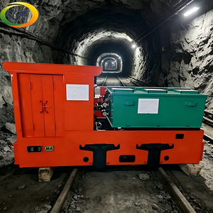 Locomotive électrique minière CSME CTY2.5, antidéflagrante, alimentée par batterie, pour voie ferrée souterraine, 2,5t - Product Image 2