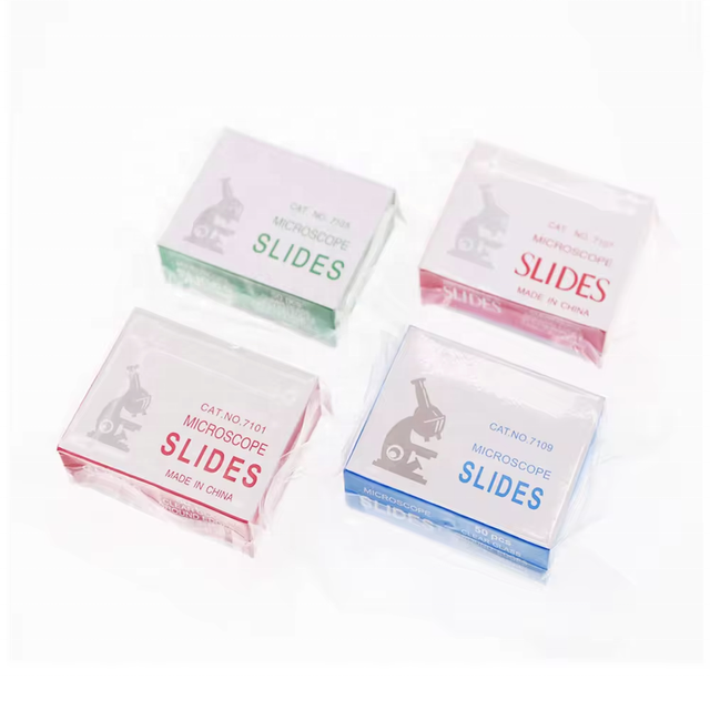 Laboratory Microscope Slide Clips Frosted Glass Slide 7101 7102 7105