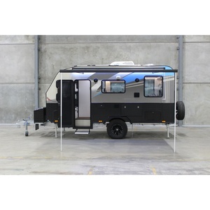 Caravane de camping tout-terrain en aluminium XINYI Factory, mobile, 15 pieds, pour 4 personnes, pour les aventures en famille en plein air - Product Image 2