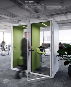Cabina de Oficina Insonorizada Individual, Cabina Acústica de Privacidad para Llamadas Silenciosas y Trabajo Concentrado - Product Image 1
