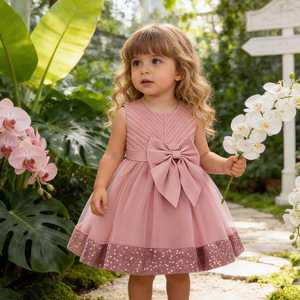 Nuevo Vestido de Princesa con Lentejuelas y Encaje para Bebés y Niñas Pequeñas, Vestido de Tutú para Pasarela, Fiesta de Cumpleaños, Actuación en Escenario, Disfraz Elegante - Product Image 4
