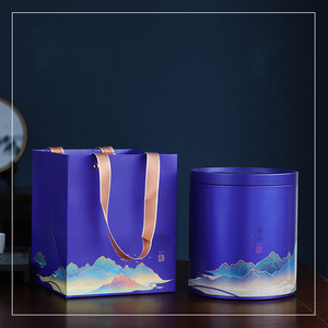 Nuevo listado, suministro chino, tarro de hierro personalizado, caja de embalaje de alimentos de regalo para té con asa - Product Image 6