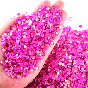 Blinginbox แก้วพลอยเทียม1440ชิ้นแก้วใสพลอยเทียม SS16-SS30กุหลาบ/คริสตัลสีชมพูสำหรับงานฝีมือ DIY - Product Image 4