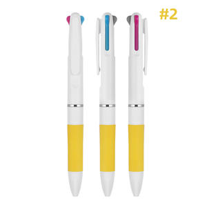 3色多機能ボールペンセットカスタムロゴボールペン印刷会社ロゴペン - Product Image 5