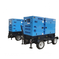 60KVA XGY-60 Mobiler Hocheffizienter Geräuscharmer Generator 400V/230V/220V 50/60Hz 24V DC Start Wassergekühlt 1800 U/min 200A