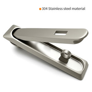 304 נירוסטה ארון Ms834-1 מתכת דלת מנעול מפתח unlatch נדנדה ידית מנעול עבור ארונות הפצה - Product Image 3