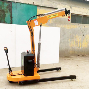 מנוף הידראולי נייד כל חשמלי, מנוף הרמה מסתובב קטן - Product Image 4