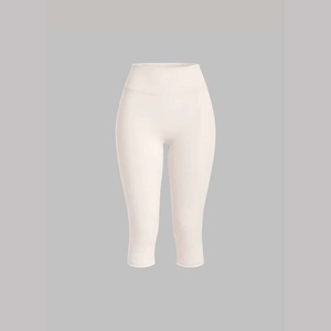 Set Yoga 2 Pezzi Personalizzato, Tinta Unita, Ultra Morbido, Top con Zip e Leggings a Vita Alta, Completo Capri per Donna - Product Image 5