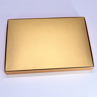 Boîtes en carton de luxe avec couvercle et base pour bijoux, design doré, emballage personnalisé pour colliers, boîtes en papier durables pour le shopping