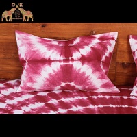 Ensemble de literie de luxe tie-dye drap et textile de qualité supérieure pour hôtels et chambres à coucher avec drap plat