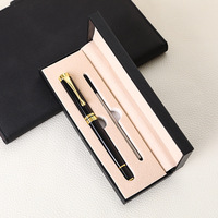 Großhandel Custom Logo Werbe Kugelschreiber Sport Design Metall Stift Box 1.0mm Schreiben Neuheit Business Meeting Geschenks ets