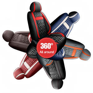 Conjunto completo Xiangta, funda de asiento de lujo, conjunto completo de Interior de coche, cojín de asiento de lujo, fundas de asiento de coche de cinco <span class=keywords><strong>plazas</strong></span> de cuero deportivo - Product Image 6