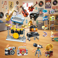 Meilleures ventes : Micro blocs de construction DIY 6-en-1 Dinosaure Fossil Robot Mecha et 8-en-1 Ensemble Palais de Princesse et Aquarium
