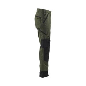 BLAKLADER - 715418354699C38 Women's <b>Garden</b> <b>trousers</b> Army green/Black - EAN 7330509280287 WORK <b>TROUSERS</b> CARGO WORK <b>TROUSERS</b> - Product Image 3