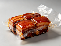 Sacs d'emballage sous vide de qualité alimentaire pour la conservation de la fraîcheur des aliments tels que le canard rôti, les cuisses de poulet, le poisson, la viande, les fruits de mer