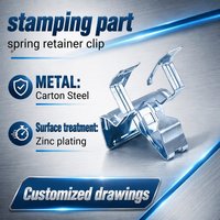 Service d'estampage métallique : Pièces de montage personnalisées de précision pour ressorts et supports, pour châssis automobile, suspension et moteur