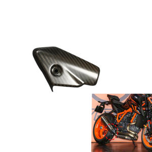 Protection thermique d'échappement en fibre de carbone sèche 3K, légère et haute résistance, pour moto 1290 Super Duke R 2020 - Product Image 1