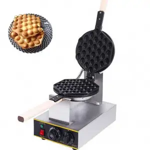 Fábrica preço direto máquina de venda quente faz ovo waffles rolo wafer gelo belga waffle maker doublepan com preço justo
