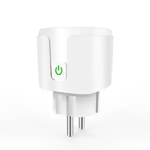 Smart Wifi Socket 10A/16A Eu Plug Met Power Monitor Smart Leven Afstandsbediening Alexa Google Thuis Voice Controle timing Functie