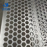 Grille métallique perforée durable en cuivre, tôle perforée en acier inoxydable 316