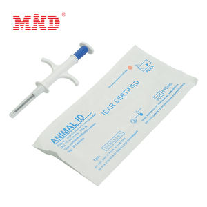 동물 추적용 주사형 유리 태그 <span class=keywords><strong>RFID</strong></span> 마이크로칩 134.2KHz 인젝터 포함 - Product Image 2