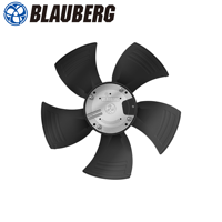 Ventilateurs axiaux industriels Blauberg 310V 300MM 2050RPM à pales en plastique, haut débit d'air, longue durée de vie, pour équipements d'extraction de poussière industrielle