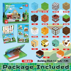 Mine World <strong>Blocks</strong> Magnetic Tiles Magnet <strong>Toy</strong> Assembly <strong>Mini</strong> World Magnetic <strong>Building</strong> <strong>Blocks</strong> Children's Educational <strong>Toy</strong> Model - Product Image 3
