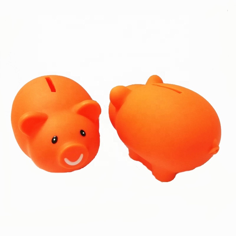 Customized Colorful Plastic Shaped Pig Piggy
