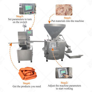 MY Machine à remplir les saucisses électrique Machine à remplir les saucisses sous vide Remplisseuse de saucisses hélicoïdales <span class=keywords><strong>Meilleur</strong></span> prix - Product Image 3