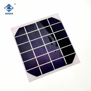 Panneau solaire semi-flexible portable ZW-110120 à film mince monocristallin 1,8W 6V pour extérieur - Product Image 2