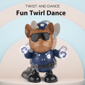 Robot Cane Poliziotto in Plastica Scala 1:5, Giocattolo Camminante a Batteria con Luci e Musica, Kit Telaio per Bambini 5-7 Anni - Product Image 3