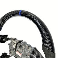 Pièces automobiles de qualité, livraison directe en une seule pièce pour Holden GTO VY, volant en fibre de carbone noire pour Holden GTO VY avec suède