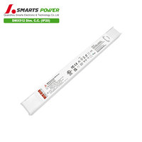 Caja de plástico Transformador LED de corriente constante 60W 1200mA DMX Atenuación Controlador LED para luz