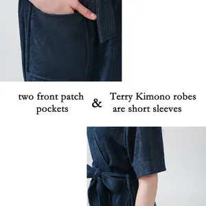 Sunhome Lightweight Womens Robe Quick Dry Soft Kimono Bathrobe Knee Length Terry Cloth Robes Spa Bridesmaids Robes For Women