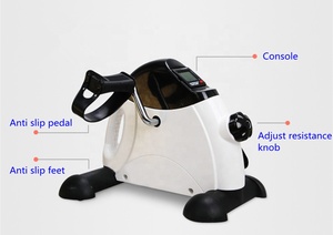 Nhà máy trực tiếp bán buôn xách tay tập thể dục chân tập thể dục Mini bàn đạp chân Exerciser với màn hình LCD hiển thị chu kỳ tập thể dục xe đạp - Product Image 3