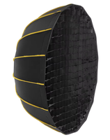 Triopo KL-105 105CM Easy Lock Diffuseur de lumière pliable argenté type Beauty Dish Speedbox avec monture Bowens pour photographie en studio