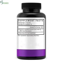 Supplément de resvératrol de haute pureté pour le soutien immunitaire 98% capsule Trans-Resveratrol