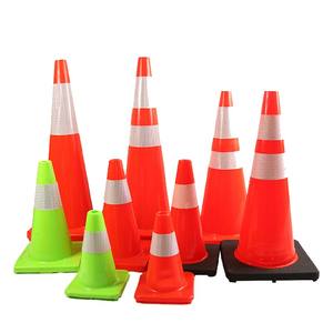 Cône de sécurité pour le transport sur itinéraire, 1 pièce, barrière en plastique, pour la <span class=keywords><strong>location</strong></span> et la circulation - Product Image 1