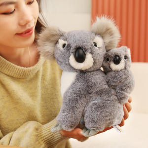 Série Mère-Bébé <span class=keywords><strong>Koala</strong></span>, jouet en peluche doux, peluche super douce, rembourrage en coton PP, couverture personnalisée pour enfants - Product Image 5