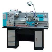 Tour à métaux miniature WELLON BL330E-1, diamètre de rotation 330 mm, alésage du mandrin 38 mm, cône MT5, 4 postes à outils, haute précision pour