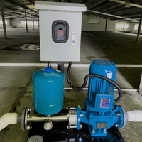 Pompe de circulation d'eau haute pression efficace avec corps à brides en ligne pour chauffage central et circuit d'eau CVC (OEM disponible)