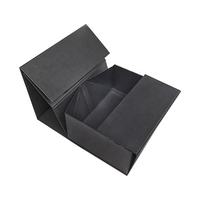Boîte de papier cadeau de Saint-Valentin de mariage pliable de luxe avec ruban pour vêtements de costume Boîte cadeau cosmétique de luxe avec revêtement UV en relief