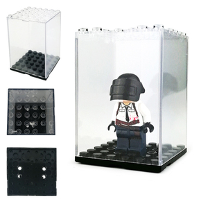 Stackable Acrylic hiển thị hộp bụi bằng chứng minifigure hiển thị trường hợp cho minifig và hành động con số - Product Image 1