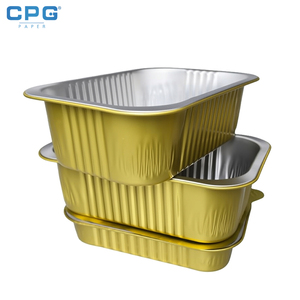 Sustainable Packaging Aluminium <b>Foil</b> Container 500ml Ready Meal Retail Recyclable Aluminium <b>Foil</b> Tray - Product Image 1