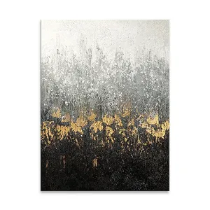 Living Room Picture Home Decor Canvas Painting Gold Acrylic Contemporary Oil Painting Gold