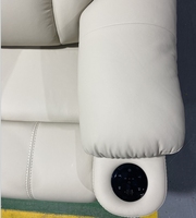 Luxuriöse Kinositz-Modelle für Zuhause: Komfortable Massagesessel, Elektrische Echtleder-Kinosofas für das Wohnzimmer