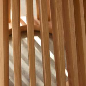 <span class=keywords><strong>Mesa</strong></span> de Comedor Redonda de Madera Maciza de Lujo Moderno, 4, 6, 8 Plazas, <span class=keywords><strong>Mesa</strong></span> de Salón <span class=keywords><strong>y</strong></span> Comedor con Tablones <span class=keywords><strong>y</strong></span> Vigas en Color Natural - Product Image 6