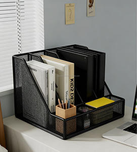 Étagère à livres multifonctionnelle en métal de haute qualité à prix avantageux pour la bibliothèque, la maison, l'école, le bureau, l'appartement - Product Image 3